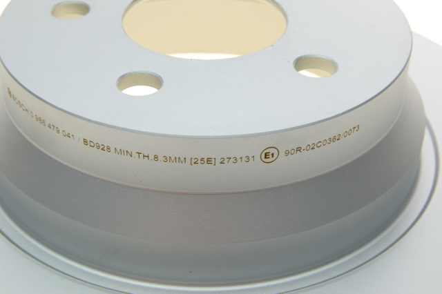 Диск заднього гальма 0986479041 BOSCH