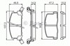 Колодки на гальмо задній дисковий 0986494412 BOSCH