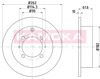 Диск гальмівний задній 1032282 KAMOKA