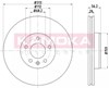 Ротор гальмівний 103259 KAMOKA