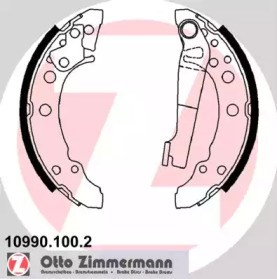 Гальма робочі задні ножні і гальмівні барабани 109901002 ZIMMERMANN