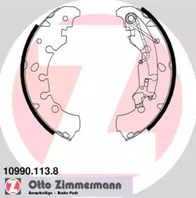 Гальма робочі задні ножні і гальмівні барабани 109901138 ZIMMERMANN
