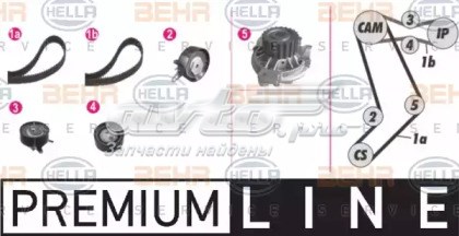 Ролик натягувача ременя ТНВД 1112205000 JP GROUP