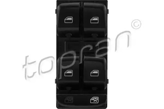 Кнопковий блок керування склопідіймачами передній лівий 114755 HANS PRIES