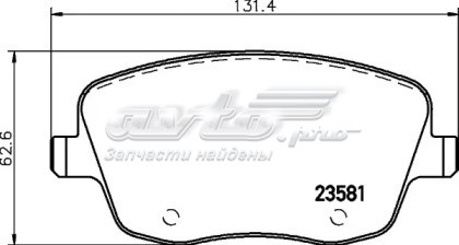 Передні гальмівні колодки 1163603010 JP GROUP