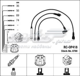 Дроти запалювання 1292001310 JP GROUP