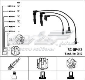 Дріт високовольтні, комплект 1292002310 JP GROUP
