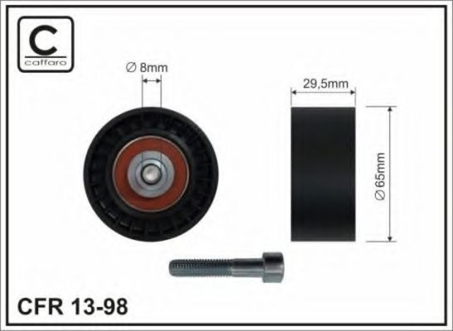 Натяжний ролик 1398 CAFFARO
