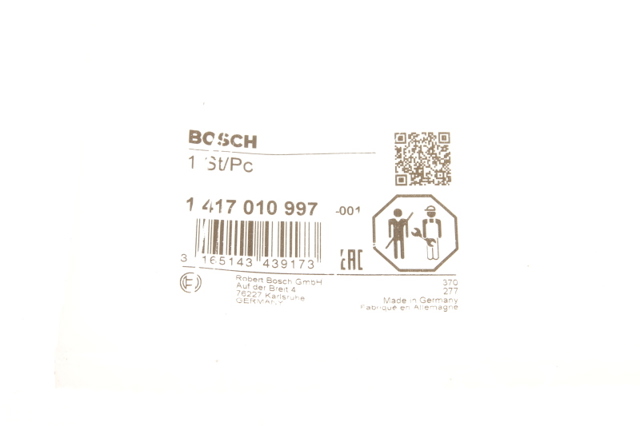 Ремкомплект насос-форсунки 1417010997 BOSCH