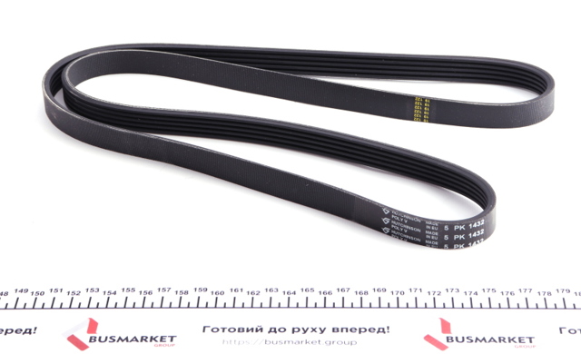 Ремінь кондиціонера 1432K5 HUTCHINSON