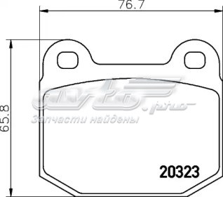 Гальмівні колодки 1463600110 JP GROUP