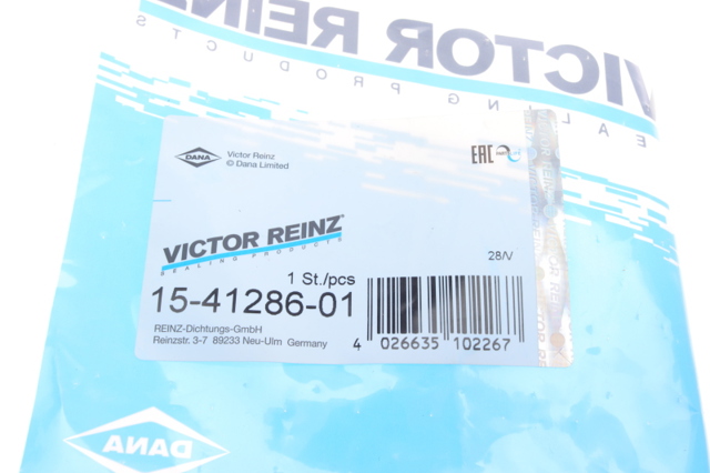 Прокладка клапанної кришки двигуна 154128601 VICTOR REINZ