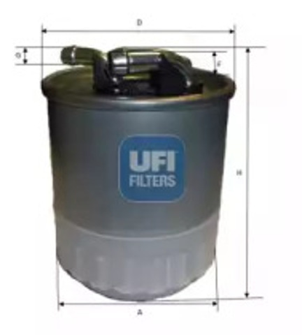 Фільтр паливний 2410700 UFI