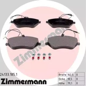 Передні гальмівні колодки 241331851 ZIMMERMANN