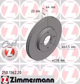 Ротор гальмівний 250136220 ZIMMERMANN