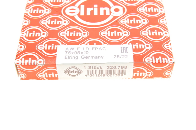 Сальник коленвала двигуна, задній 326798 ELRING