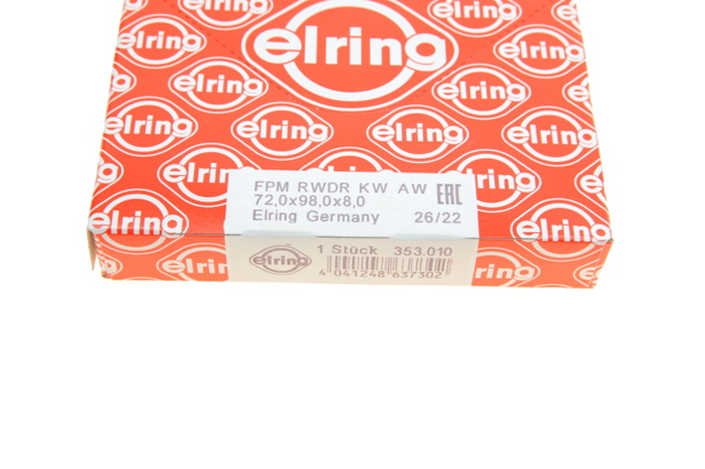 Сальник колінвала двигуна, задній 353010 ELRING