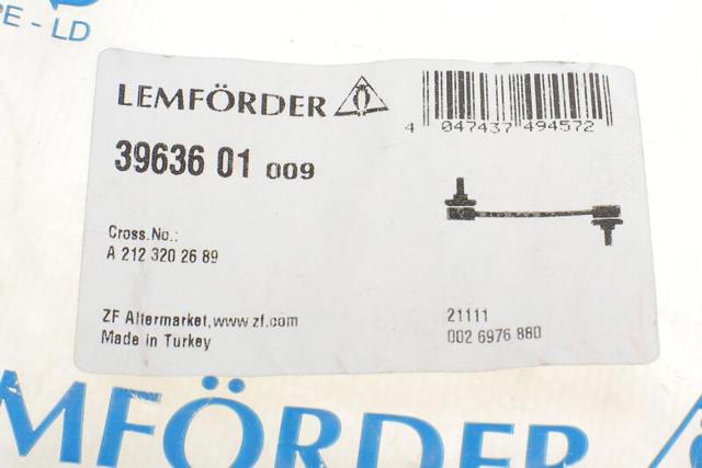 Яйця стабілізатора переднього 3963601 LEMFORDER