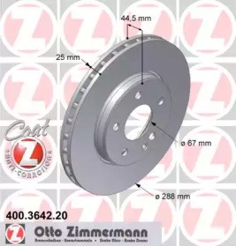 Ротор гальмівний 400364220 ZIMMERMANN
