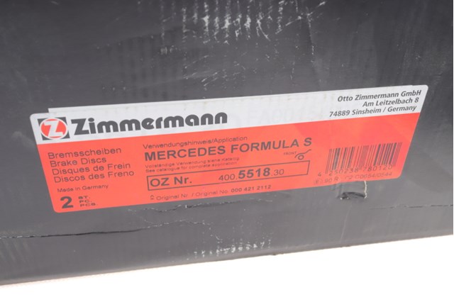 Ротор гальмівний 400551830 ZIMMERMANN