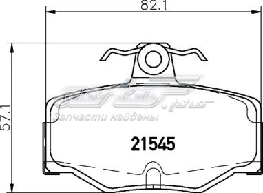 Задні колодки 4063700710 JP GROUP