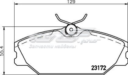Гальмівні колодки 4363601510 JP GROUP