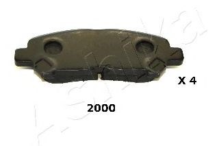 Задні колодки 51022000 ASHIKA