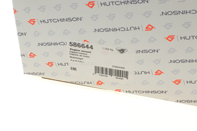 Права подушка двигуна 586644 HUTCHINSON