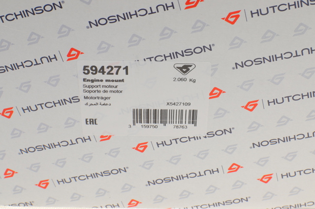 Права подушка мотора 594271 HUTCHINSON