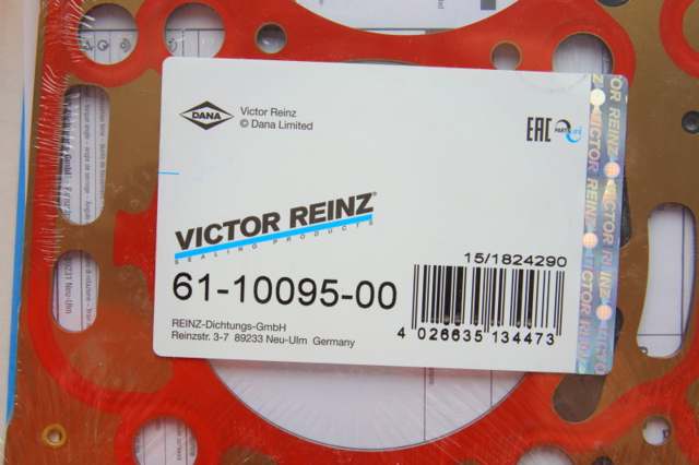 Прокладка головки блока циліндрів (ГБЦ), права 611009500 VICTOR REINZ