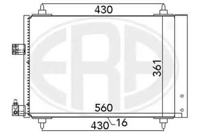 Конденсер 667020 ERA