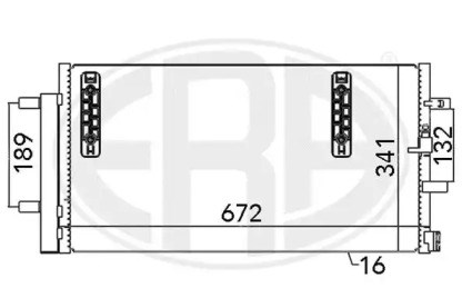 Конденсер 667048 ERA