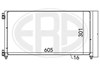 Радіатор кондиціонера 667066 ERA