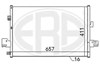 Радіатор кондиціонера 667114 ERA