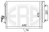 Радіатор охолодження кондиціонера 667116 ERA