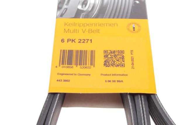 Поліклиновий ремінь 6PK2271 CONTINENTAL