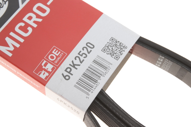 Ремінь приводний, агрегатів 6PK2520 GATES