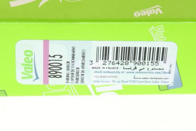 Датчик сигналізації парковки, парктронік, центральний 890015 VALEO