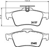 Задні гальмівні колодки 8DB355011731 HELLA