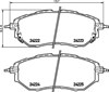 Колодки гальмівні дискові комплект 8DB355012031 HELLA