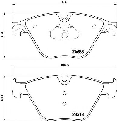 Дискові гальма 8DB355015261 HELLA