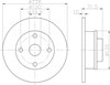 Диск гальмівний задній 8DD355101661 HELLA