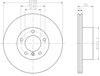 Ротор гальмівний 8DD355104591 HELLA