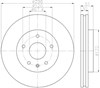 Ротор гальмівний 8DD355116031 HELLA