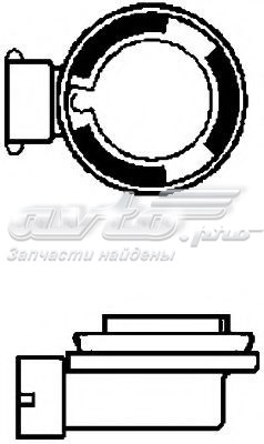 Лампочка галогенна 8GH008357181 HELLA