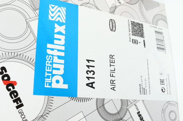 Фільтр повітряний A1311 PURFLUX