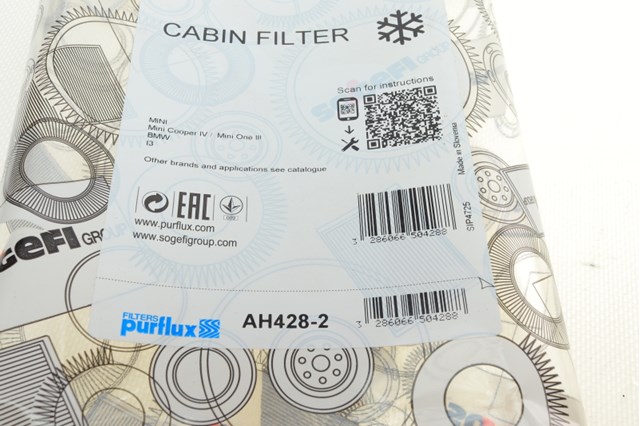Фільтр пиловий AH4282 PURFLUX