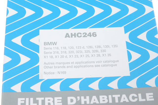 Повітряний фільтр салону AHC246 PURFLUX