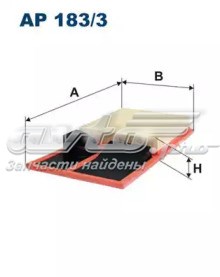 Автомобільний фільтр повітря AP1833 FILTRON