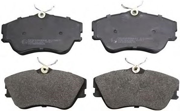Колодки передні B110823 DENCKERMANN